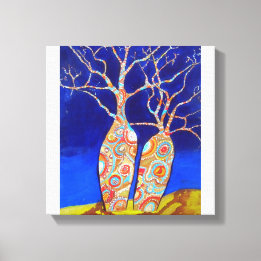 Boabbomen Canvas Afdruk