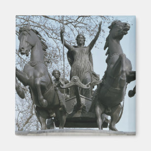 Boadicea, 1850 s (bronzen) (zie ook 33580) magneet