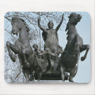 Boadicea, 1850 s (bronzen) (zie ook 33580) muismat