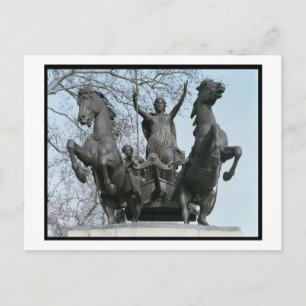 Boadicea, 1850s (brons) (zie ook 33580) briefkaart