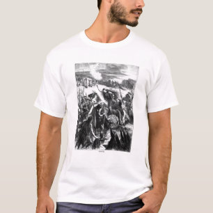 Boadicea Aanmoediging van de Iceni tegen de Romein T-shirt