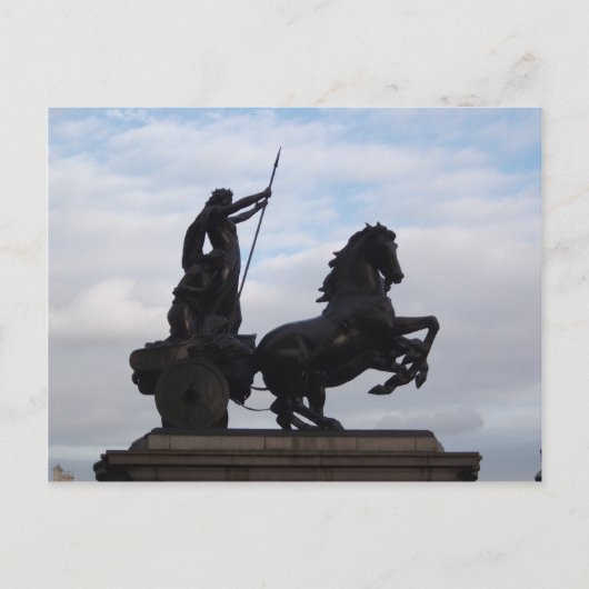 Boadicea Statue Briefkaart (Voorkant)