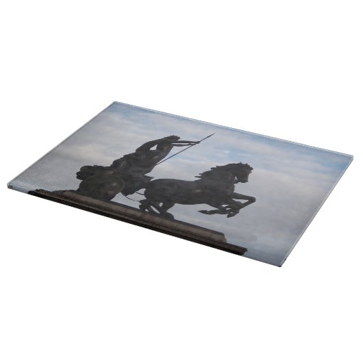 Boadicea Statue Chopping Board Snijplank (Hoek)