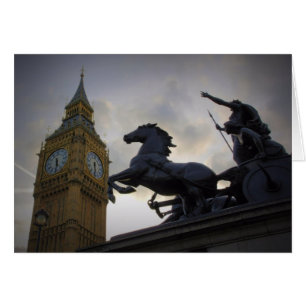 Boadicea Statue-Elizabeth Tower-Londen-Kaart