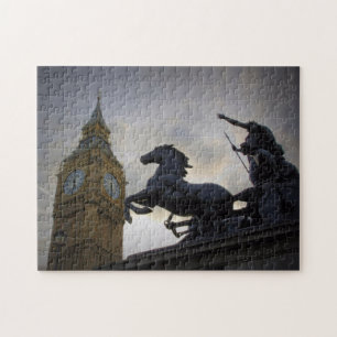 Boadicea Statue-Elizabeth Tower-London Puzzle Legpuzzel