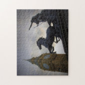 Boadicea Statue-Elizabeth Tower-Londres Puzzle (Vertical)