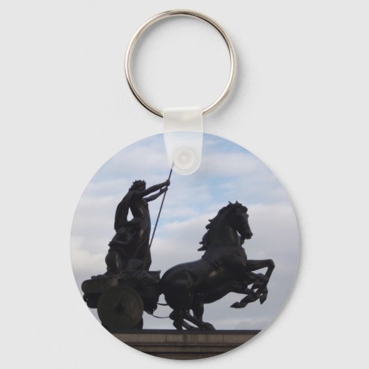 Boadicea Statue Sleutelhanger (Voorkant)