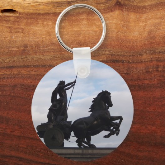 Boadicea Statue Sleutelhanger (Voorkant)
