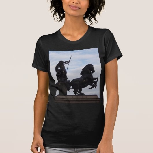 Boadicea Statue T-shirt (Voorkant)