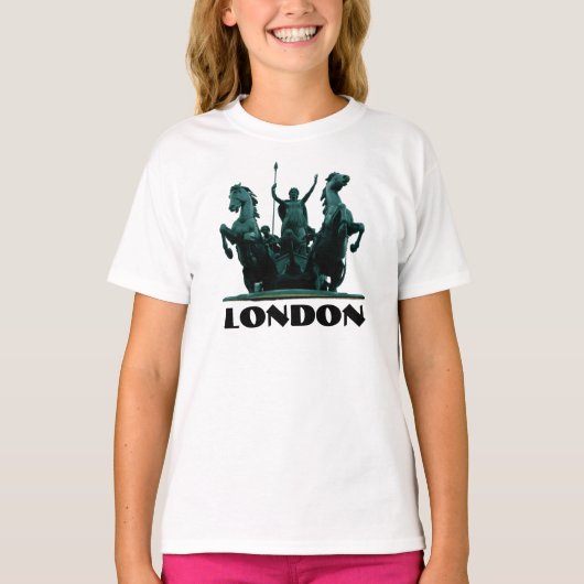 Boadicea Statue-Westminster-London T-shirt enfant (Devant)