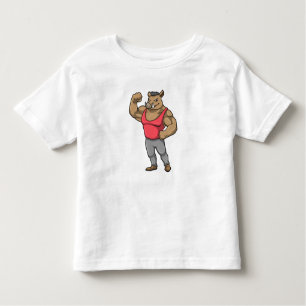 Boar Bodybuilder Kinder Shirts