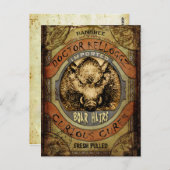 Boar Hairs Briefkaart (Voorkant / Achterkant)