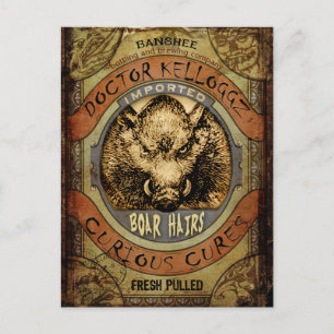 Boar Hairs Briefkaart