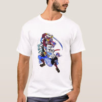Boar Samurai met een zwaard in Japanse stijl