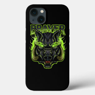Boar Wildlife Animal Hog Hunter Catche iPhone 13 Hoesje