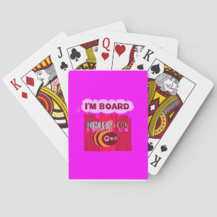 Board Bee Art Print Speelkaarten