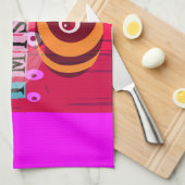 Board Bee Art Print Theedoek (Quarter Fold)