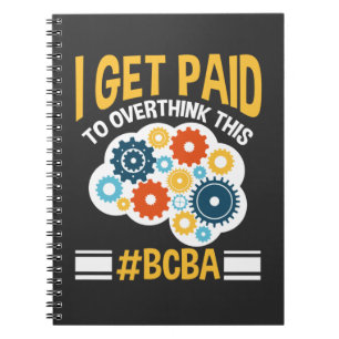 Board Certified Behavior Analyst Funny BCBA Notitieboek