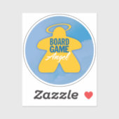 Board Game Angel Logo Vinyl Sticker (Vel)