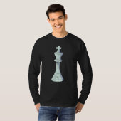 Board Game Checkmate Chess Player Grandmaster King T-shirt (Voorkant volledig)