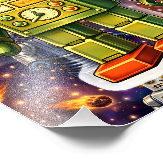 Board game cosmic adventure poster (Hoek)