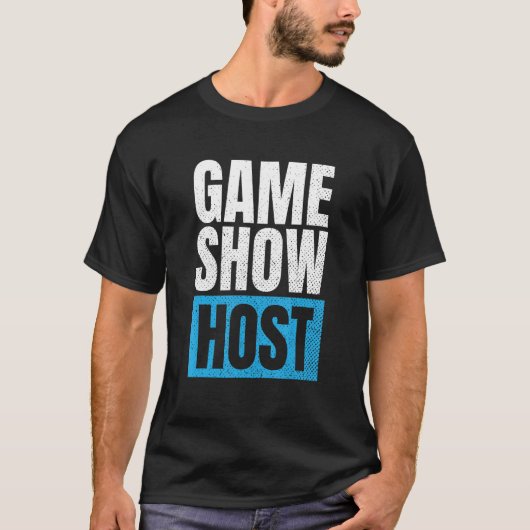 Board Game  Trivia Game Night  Game Show Host 1 T-shirt (Voorkant)