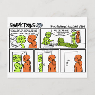 Board Games Briefkaart