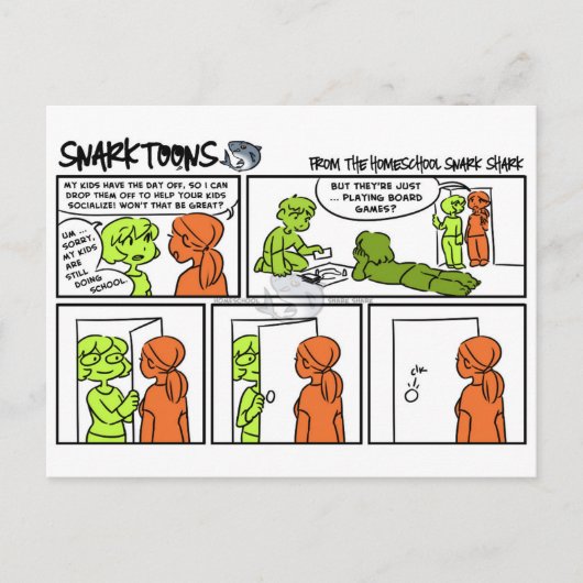 Board Games Briefkaart (Voorkant)