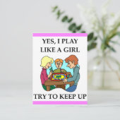 BOARD-games Briefkaart (Staand voorkant)