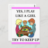 BOARD-games Briefkaart (Voorkant / Achterkant)