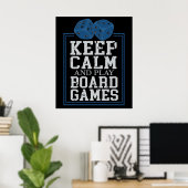 Board Games games spelen game Night Board Games Poster (Thuiskantoor)