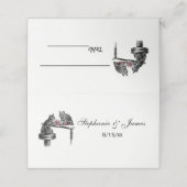 Board Games Two Cats die Chess Match Red spelen (Buitenkant ongevouwen)