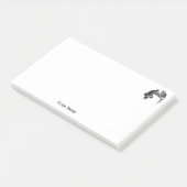 Board Games Two Cats die Chess Match Red spelen Post-it® Notes (Schuin)