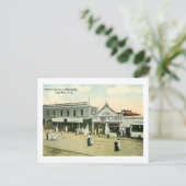 Board Walk, Cape May, Vintage van New Jersey Briefkaart (Staand voorkant)