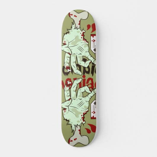 board Zombie manaic Skateboard (Voorkant)