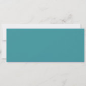 Boarding Pass Bestemming Bruiloft Bewaar de datum Kaart (Achterkant)