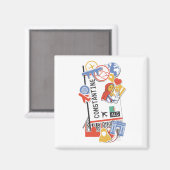 BOARDING PASS CONSTANTINE ALGERIA MAGNEET (Voorkant / Achterkant)