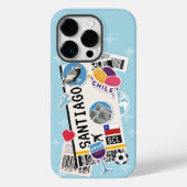 BOARDING PASS SANTIAGO CHILE Case-Mate iPhone CASE (Achterkant)