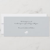 Boarding Pass to Cyprus Wedding Invitation Save The Date (Achterkant)