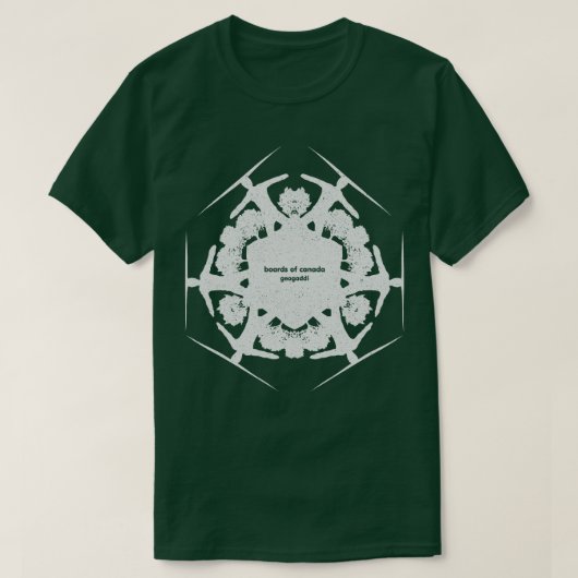 Boards of Canada Geogaddi wit T-shirt (Design voorkant)