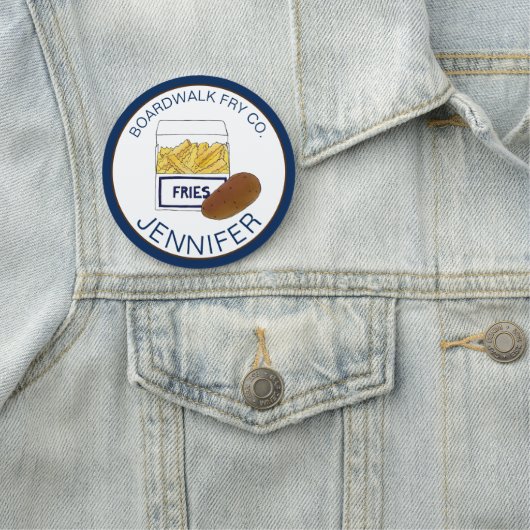 Boardwalk Beach French Fries Chips Fried Potato Naamplaatje (In situ)