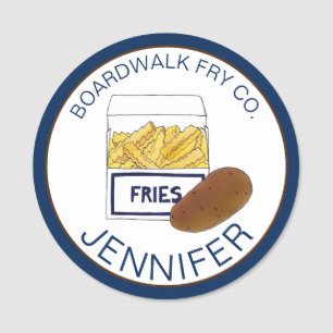 Boardwalk Beach French Fries Chips Fried Potato Naamplaatje