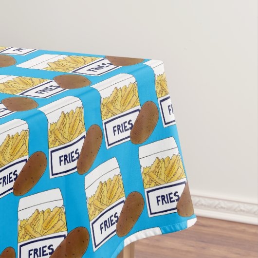 Boardwalk Beach French Fries Chips Fried Potato Tafelkleed (Voorbeeld)