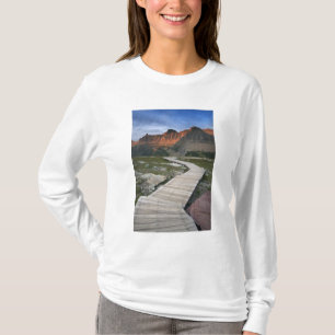 Boardwalk in Waterton Glacier International T-shirt
