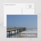 Boardwalk, St. Augustine, Florida Briefkaart (Voorkant / Achterkant)