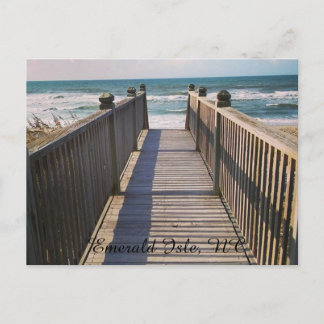 Boardwalk to the Beach Postcard Briefkaart