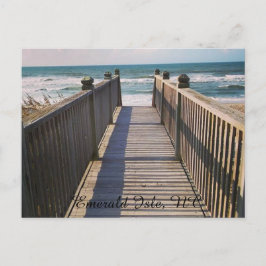 Boardwalk to the Beach Postcard Briefkaart