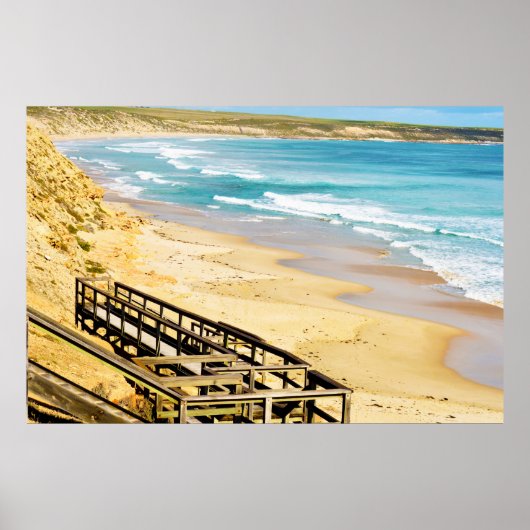 Boardwalk To The Beach, Poster (Devant)