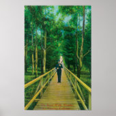 Boardwalk-Uitzicht bij Presidio Poster (Voorkant)