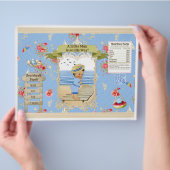 Boardwalk Victoriana Beach Summer Chip Bag Flyer (Hand)